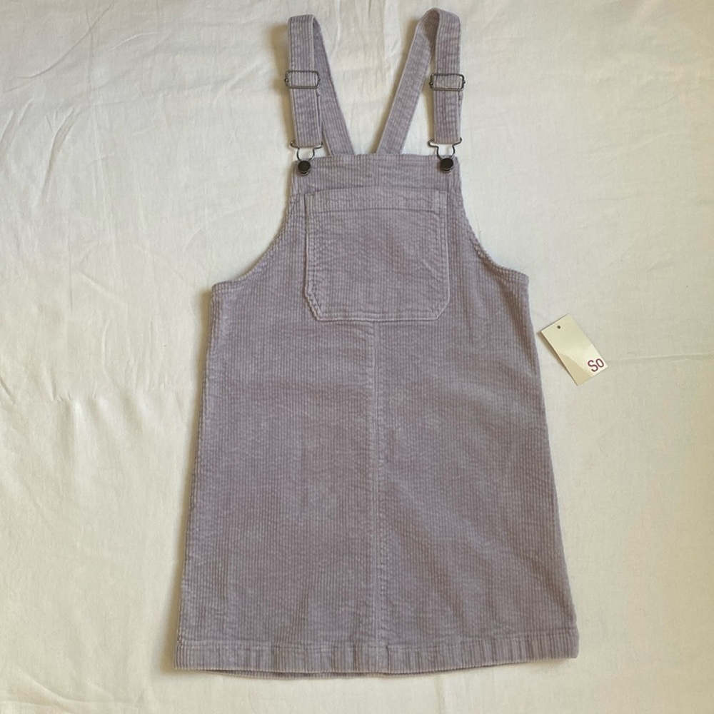 Light purple overall dress XS new with tags